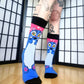 Kpop Demon Hunters Derpy Tiger Crew Socks (Size 3-9 UK)