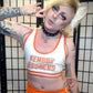 Femboy Hooters Cosplay & Sports Bra Style Crop Top