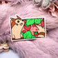 Furret Strawberry Bush Pokemon Sticker (7cm)
