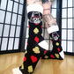 Hazbin Hotel Husk Crew Socks (Size 3-9 UK)