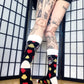 Hazbin Hotel Husk Crew Socks (Size 3-9 UK)
