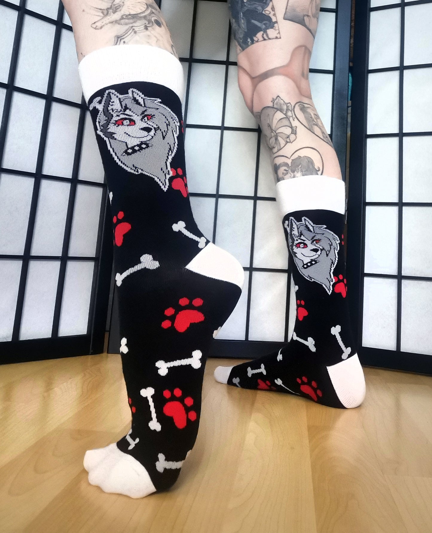 Loona Helluva Boss Crew Socks (Size 3-9 UK)