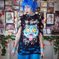Kpop Demon Hunters Derpy Tiger No Thoughts Head Empty Black T-shirt (S-4XL)
