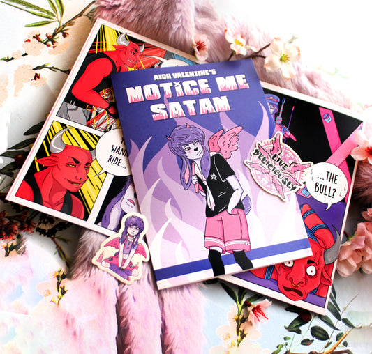 Notice Me Satan Comic Book