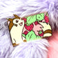 Furret Enamel Pin (A Grade, Hard, Rose Gold)