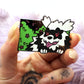 Zigzagoon Enamel Pin (A Grade, Hard, Black Nickel)