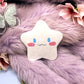 Cinnamoroll Sanrio Holographic Sparkly Star Badge
