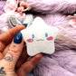 Cinnamoroll Sanrio Holographic Sparkly Star Badge