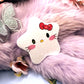 Hello Kitty Sanrio Holographic Sparkly Star Badge