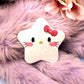 Hello Kitty Sanrio Holographic Sparkly Star Badge