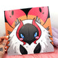 Volcarona Pokemon 8x8 inch Square Print