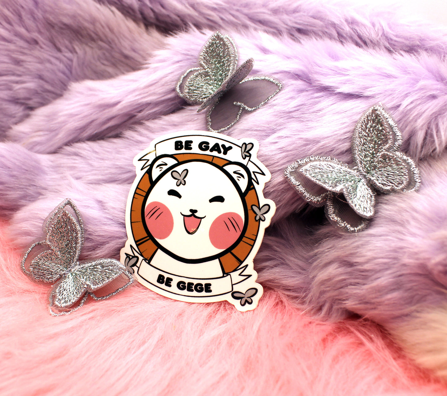 Heaven's Official Blessing Be Gay Be Gege Sticker (6cm)