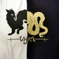 Black Wyrm on Sand T-shirt (Sizes: S-4XL)