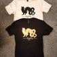 Black Wyrm on Sand T-shirt (Sizes: S-4XL)