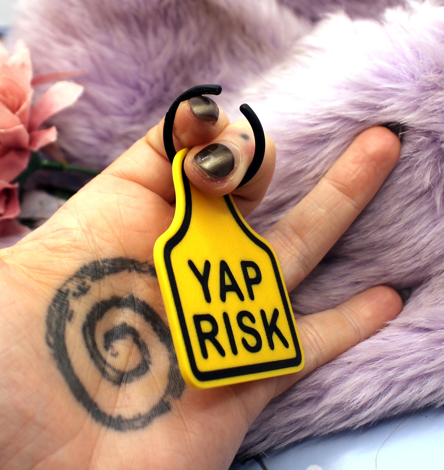 Yap Risk Fursuit Ear Tags (3 Sizes)