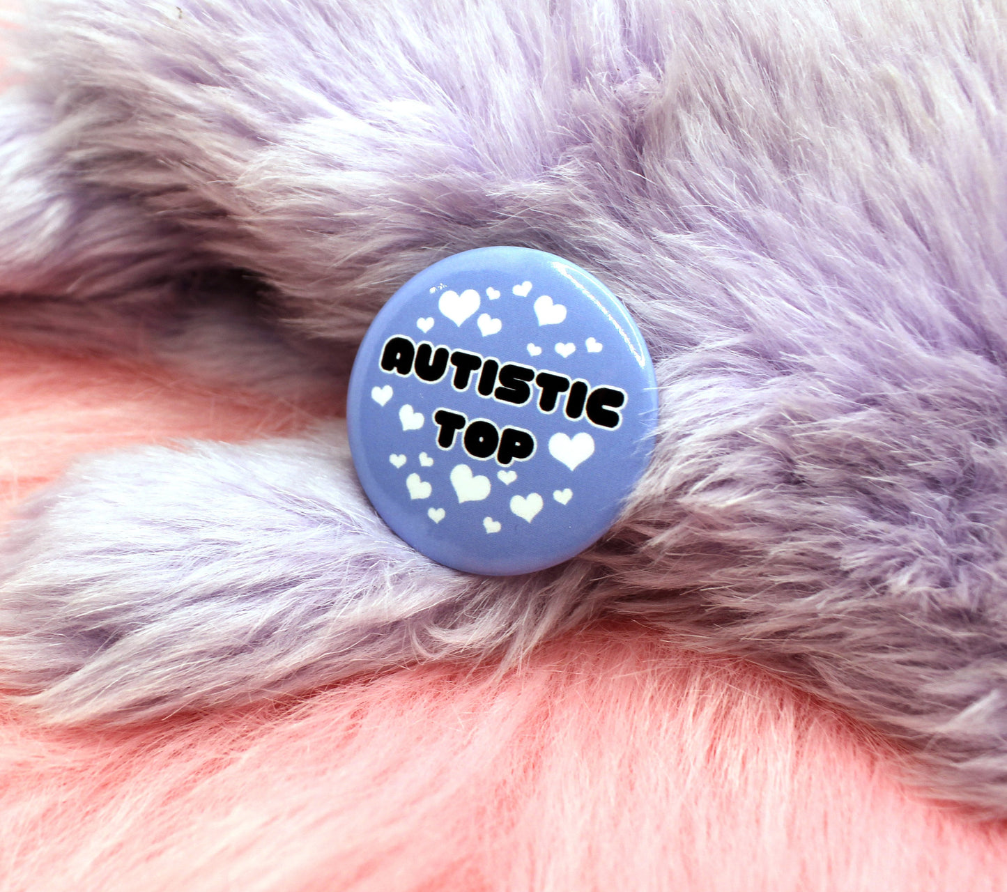 Autistic Top Badge (38mm)