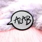 ACAB Speech Bubble Iron-On Patch (80mm)