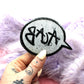 ACAB Speech Bubble Iron-On Patch (80mm)