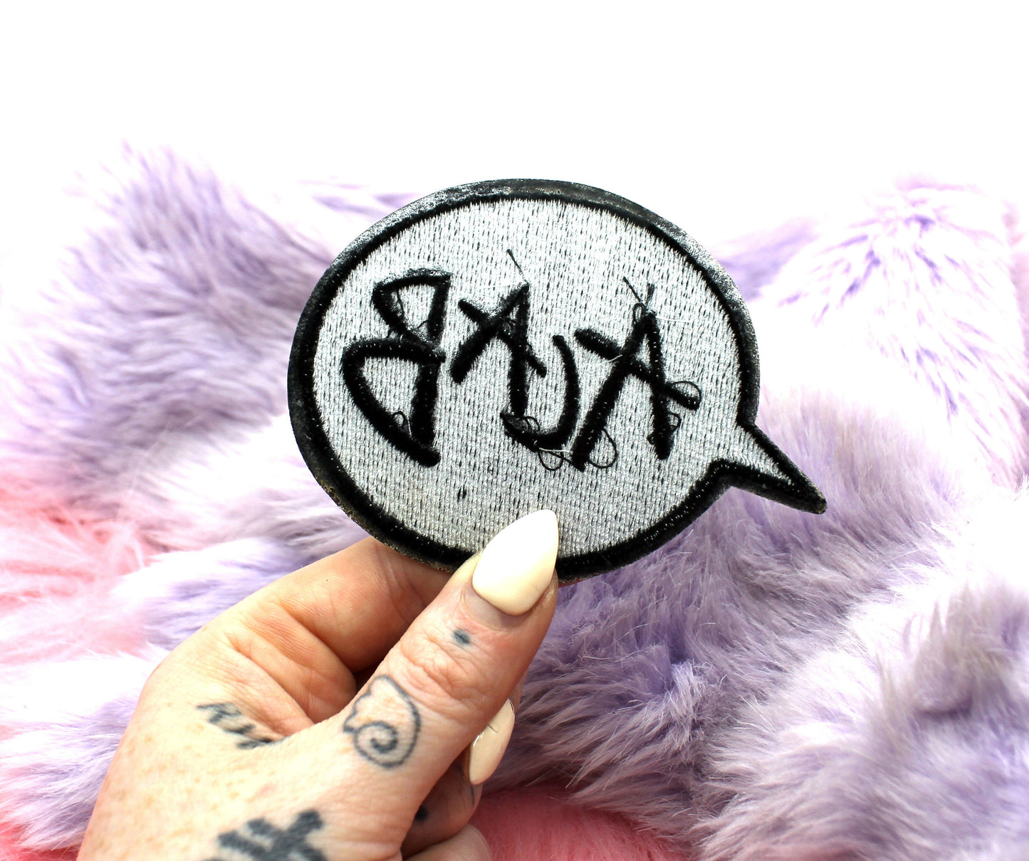 ACAB Speech Bubble Iron-On Patch (80mm)