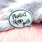 Protect Trans Youth Speech Bubble Sticker (60mm)