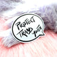 Protect Trans Youth Speech Bubble Sticker (60mm)