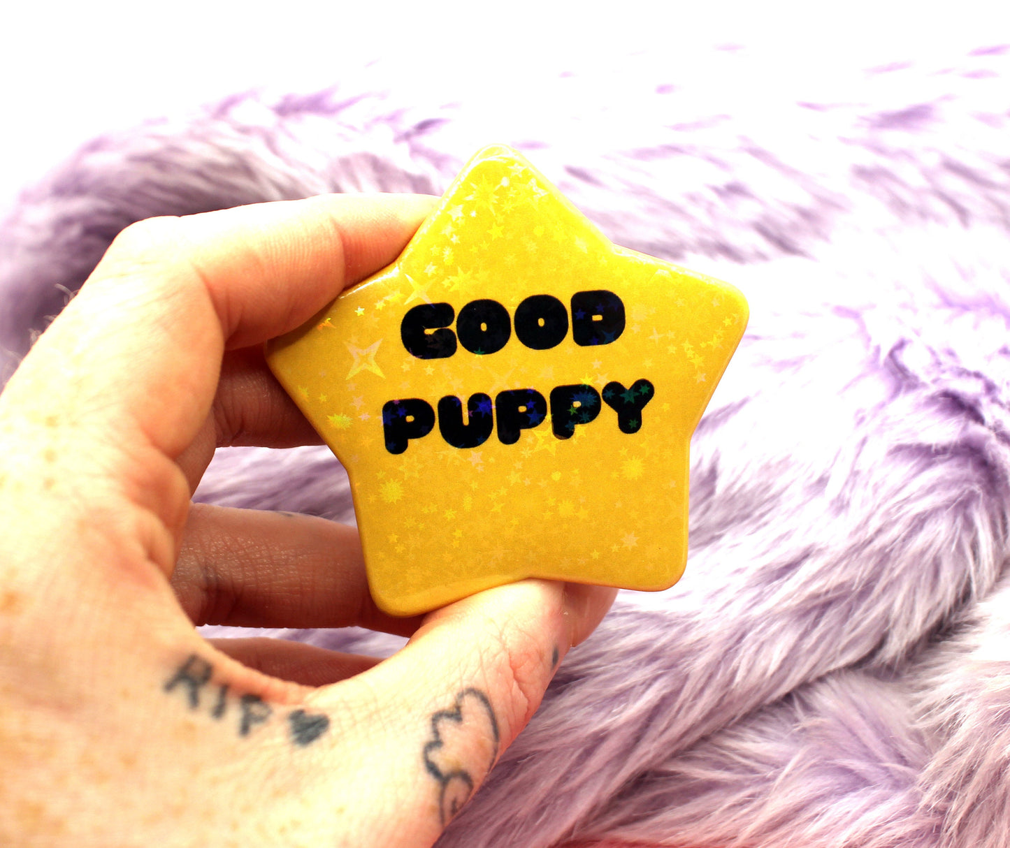 Good Puppy Star Badge (55mm)