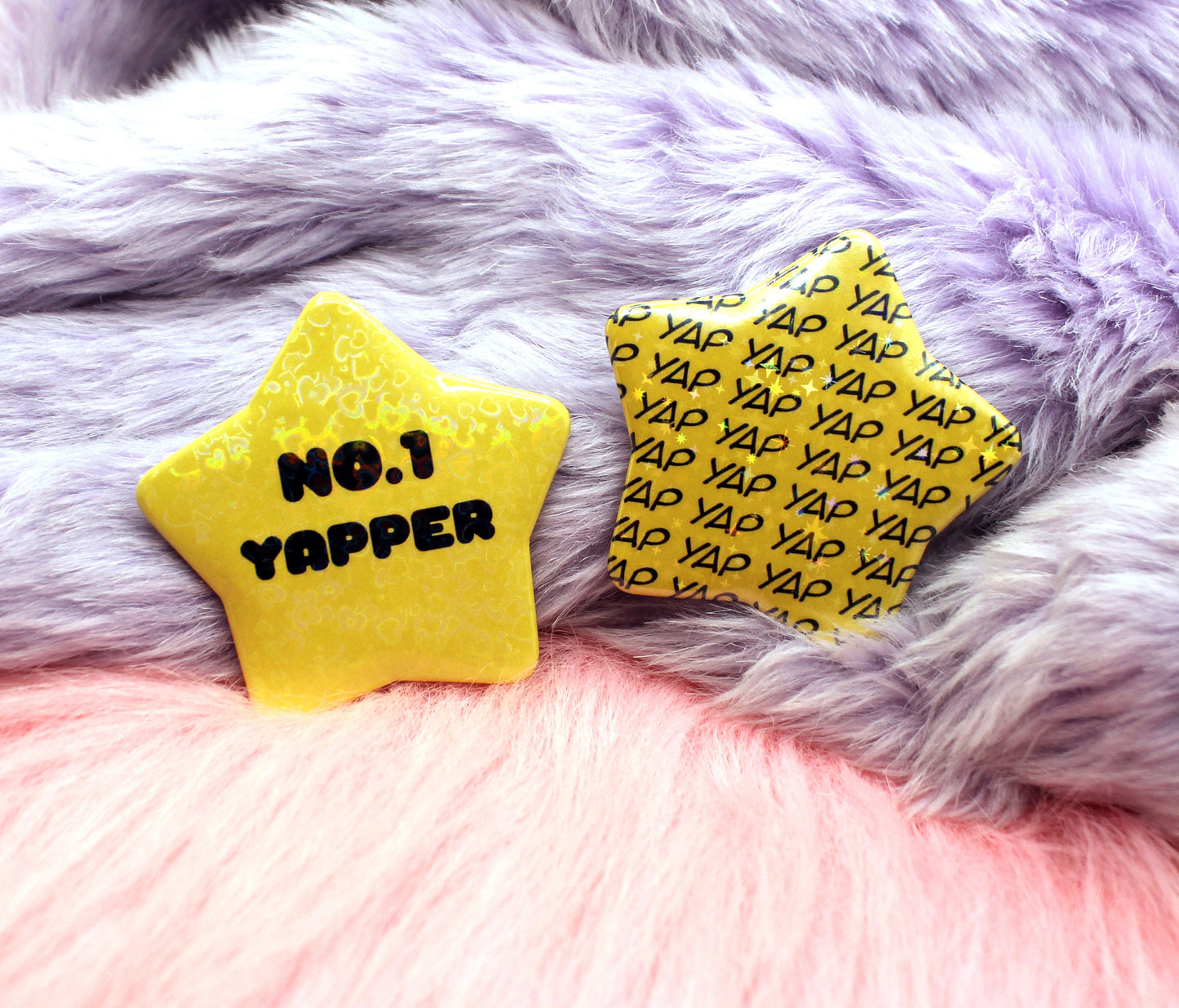 No.1 Yapper Star Badge (55mm)