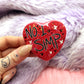 No.1 Simp Heart Badge (55mm)