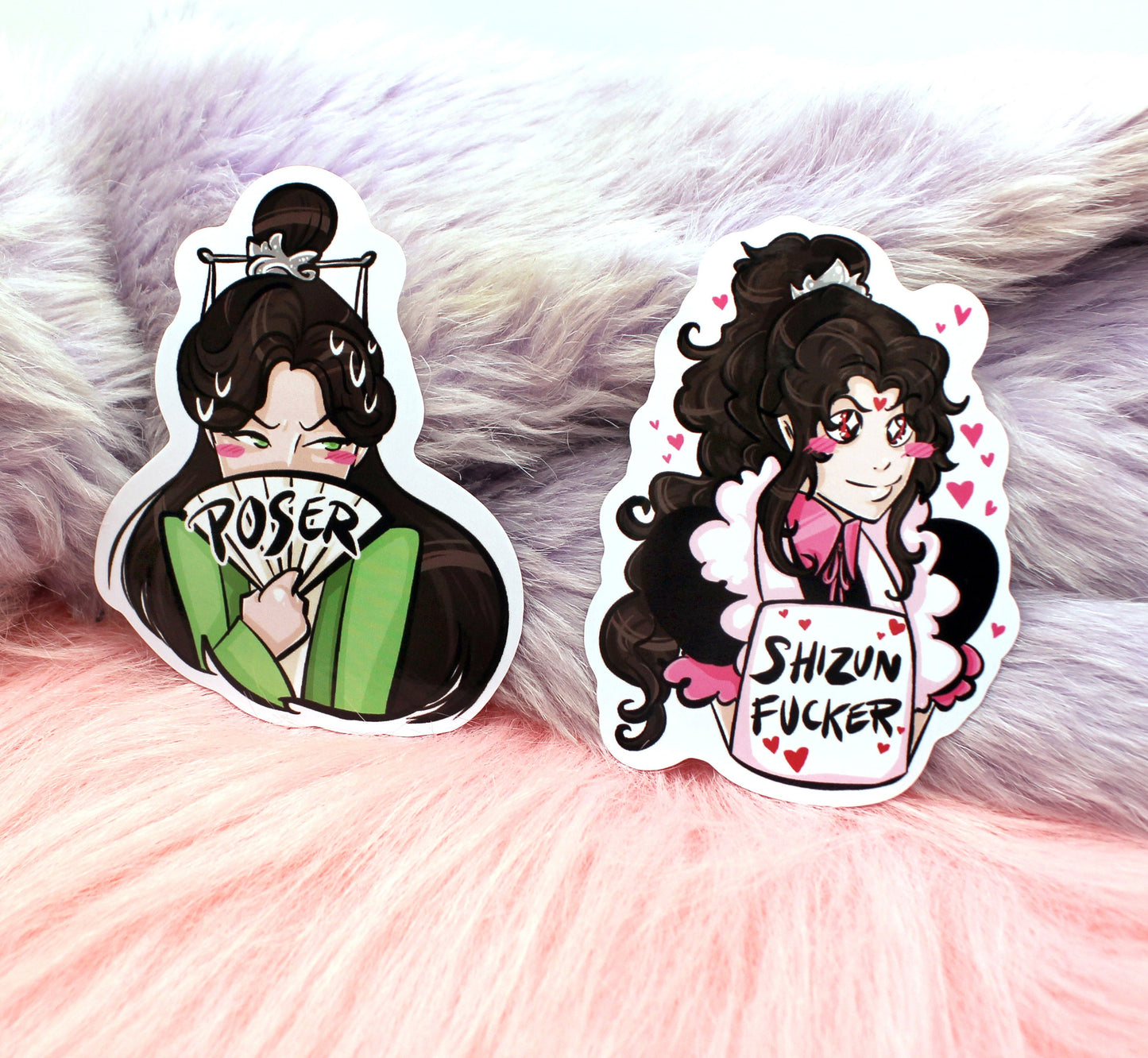 Scum Villain Luo Binghe Shizun Fucker Sticker (8cm)