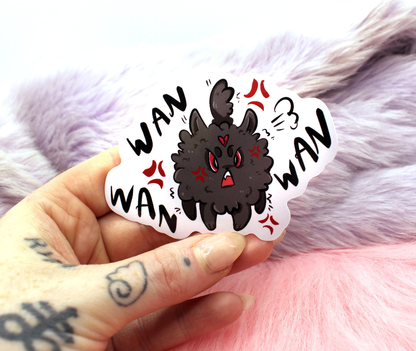 Luo Binghe Angry Pup Scum Villain Sticker (8cm)