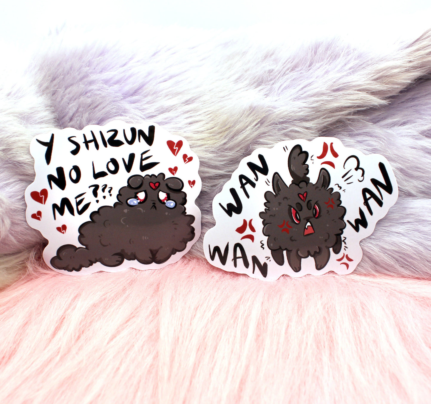 Luo Binghe Angry Pup Scum Villain Sticker (8cm)