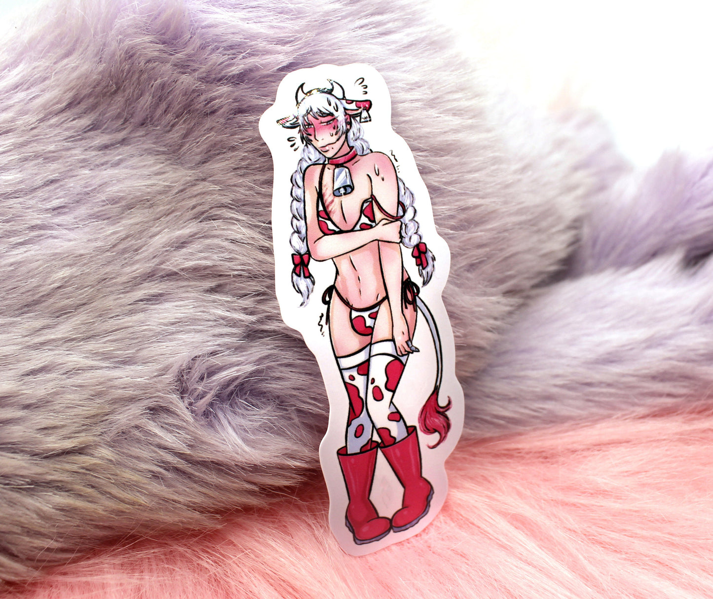 Brayandli Cow Bikini Sticker (8cm) - The Nightingale Dragon Series