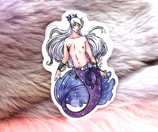 Brayandli Merman Sticker (8cm) - The Nightingale Dragon Series