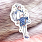 Brayandli Sailor Schoolgirl Cosplay Sticker (8cm) - The Nightingale Dragon Series