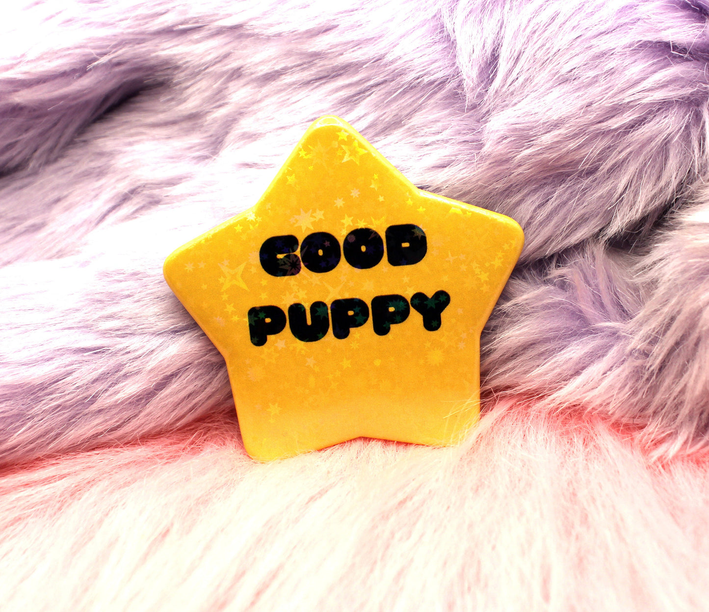 Good Puppy Star Badge (55mm)