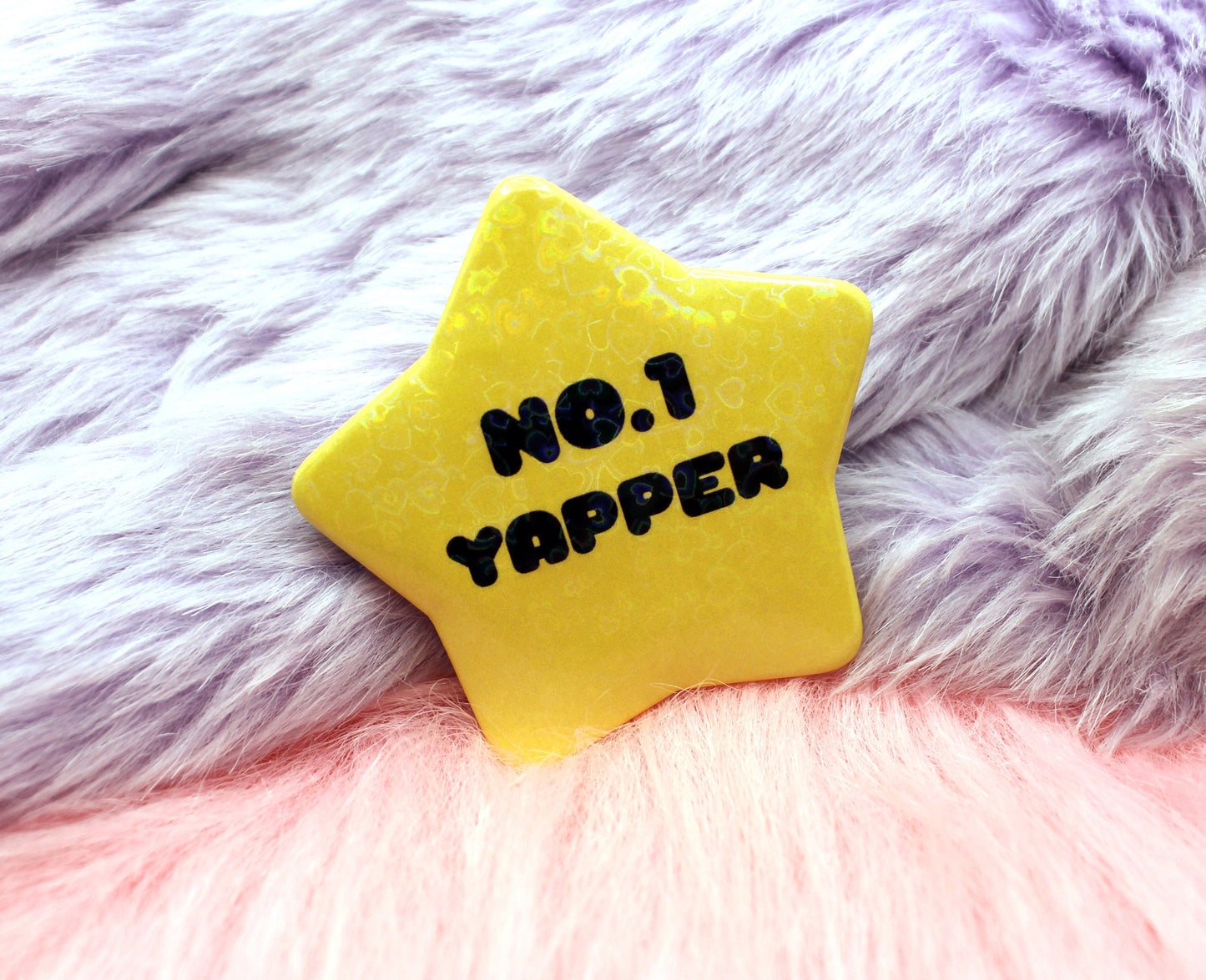 No.1 Yapper Star Badge (55mm)