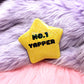 No.1 Yapper Star Badge (55mm)