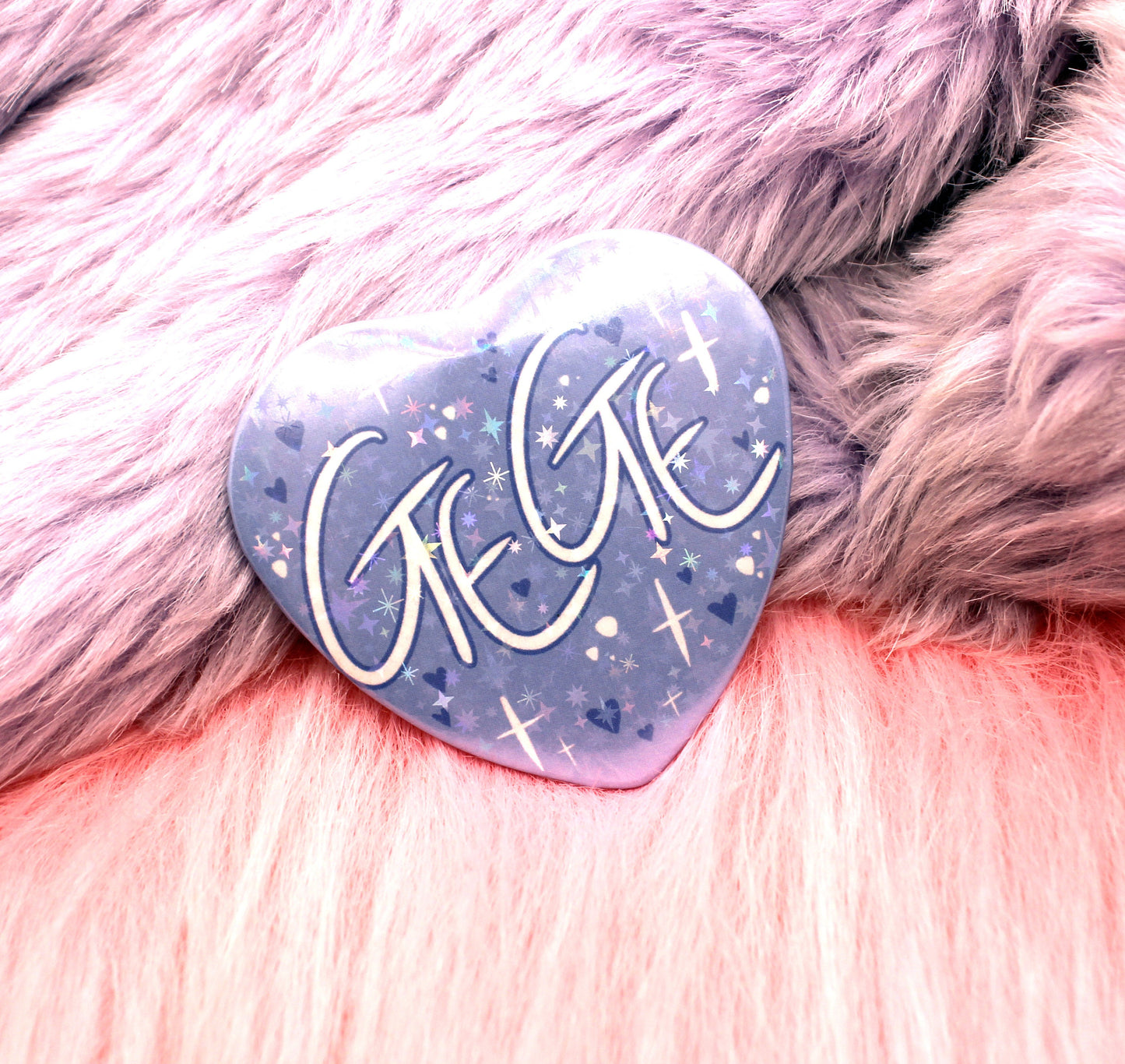 Gege Danmei Heart Badge (55mm)