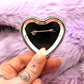 Angeldust Hazbin Hotel I'll Be Your Loser Baby Heart Badge (55mm)