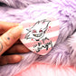 Angeldust Hazbin Hotel I'll Be Your Loser Baby Heart Badge (55mm)