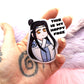 Lan Wangji This Is My Happy Face Sticker (8cm)