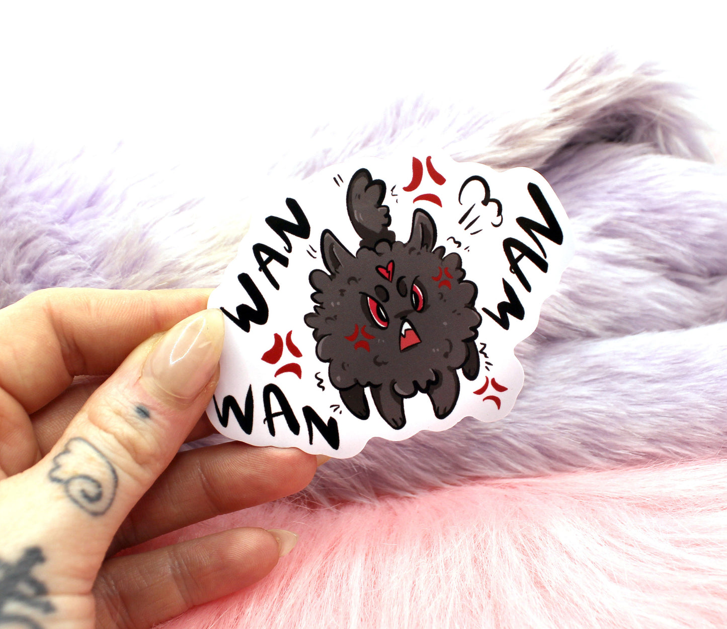 Luo Binghe Angry Pup Scum Villain Sticker (8cm)