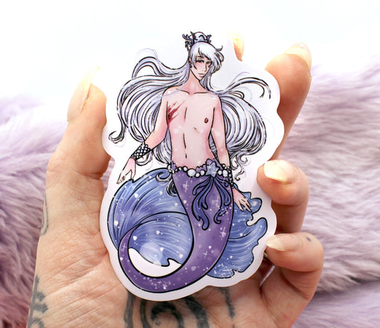 Brayandli Merman Sticker (8cm) - The Nightingale Dragon Series