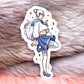 Brayandli Sailor Schoolgirl Cosplay Sticker (8cm) - The Nightingale Dragon Series