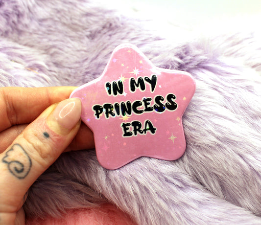 In my Princess Era Star Badge (55mm)