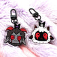 Cult of the Lamb Goat Head Acrylic Charm (2.5inch)