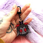 Cult of the Lamb Goat Head Acrylic Charm (2.5inch)