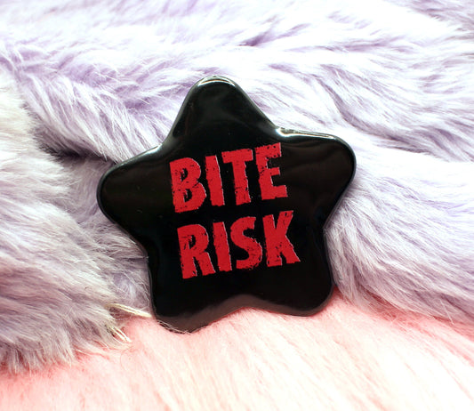 Bite Risk Star Badge (55mm)