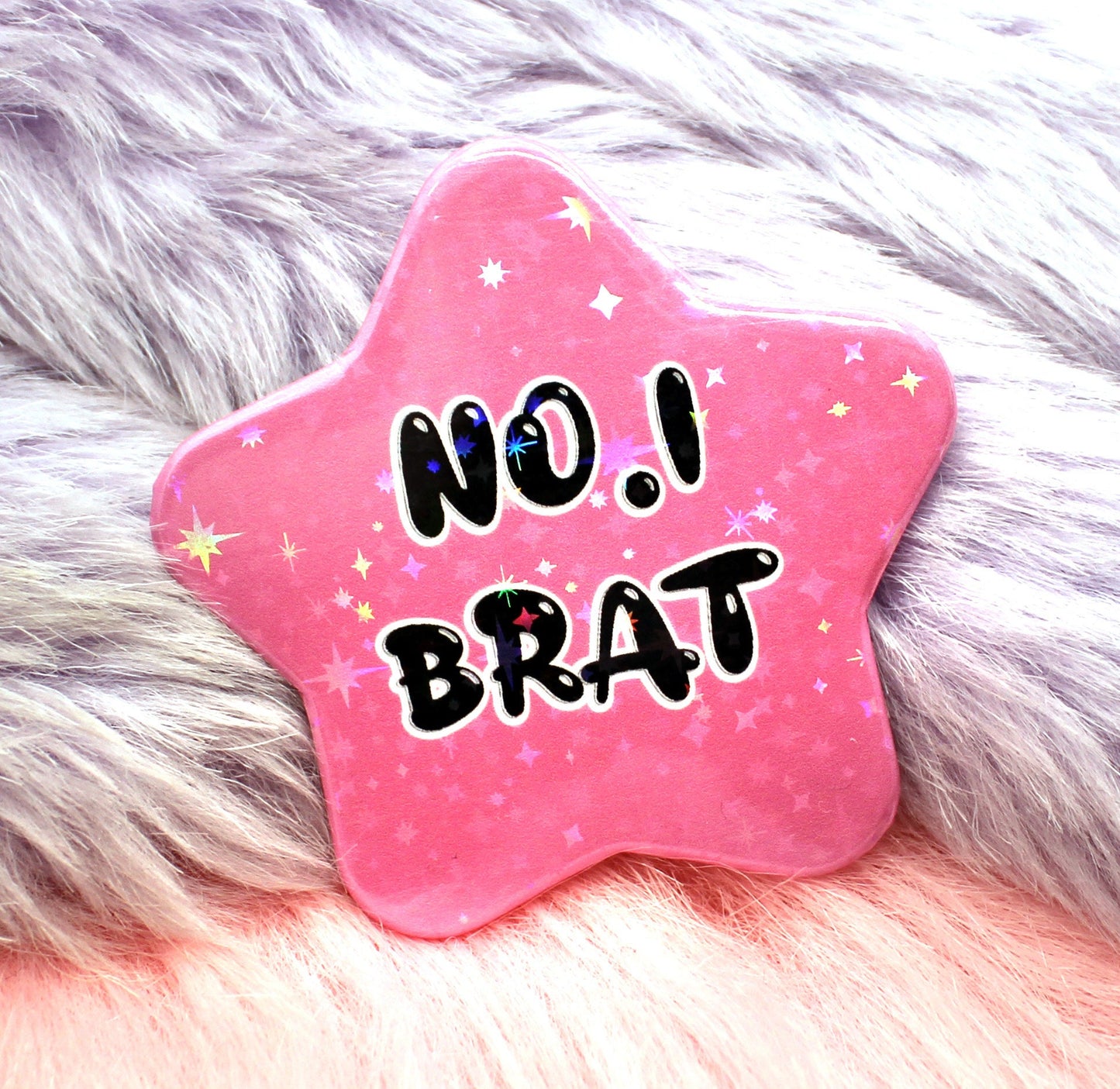 No.1 Brat Star Badge (55mm)