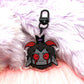 Cult of the Lamb Goat Head Acrylic Charm (2.5inch)